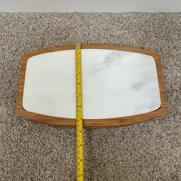 Marble Cheese board with Knives - Picture 5 of 13